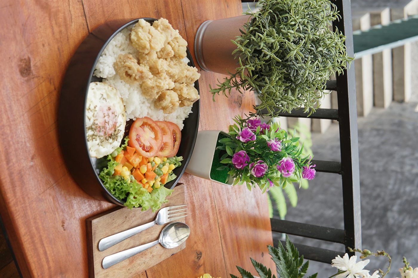 Rice Bowl Chicken Karage Ori